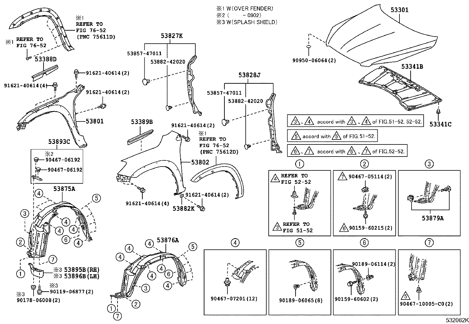 TOYOTA 53301-42080 - Капот двигуна autozip.com.ua