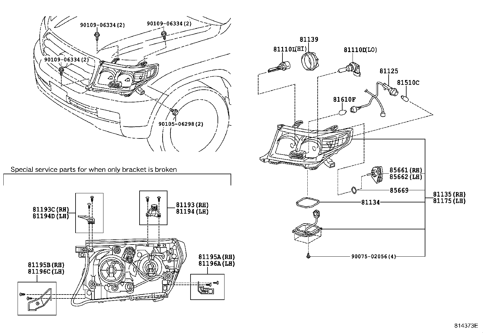 TOYOTA 9098120021 - Лампа розжарювання, фара дальнього світла autozip.com.ua