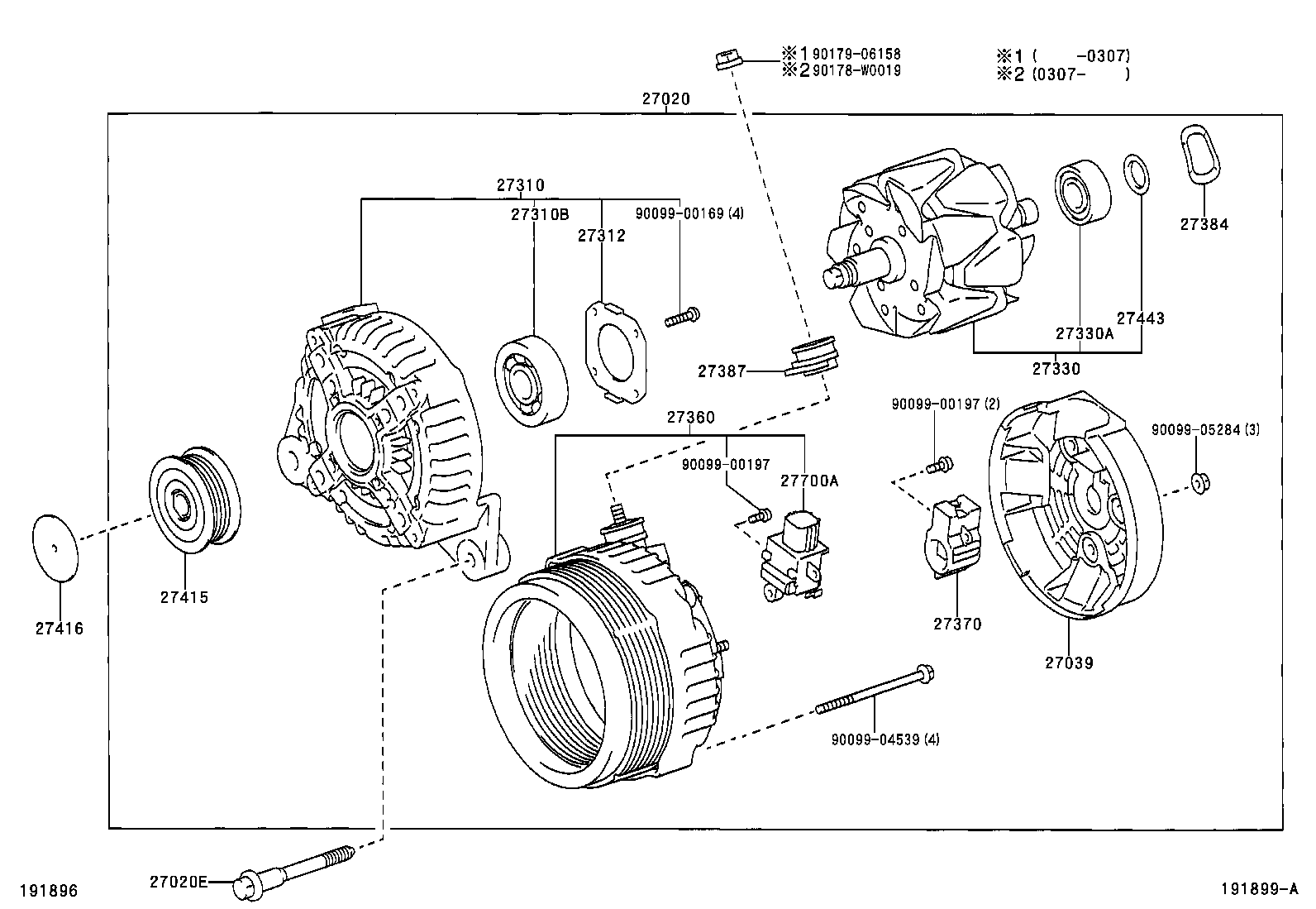 WIESMANN 27060-27080 - Генератор autozip.com.ua