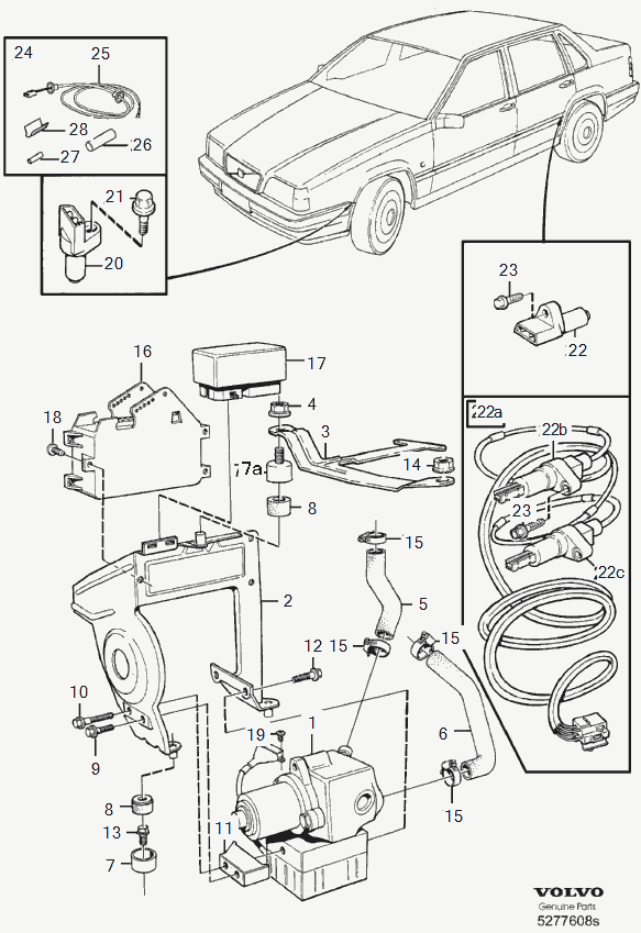 Volvo 6806787 - Датчик ABS, частота обертання колеса autozip.com.ua