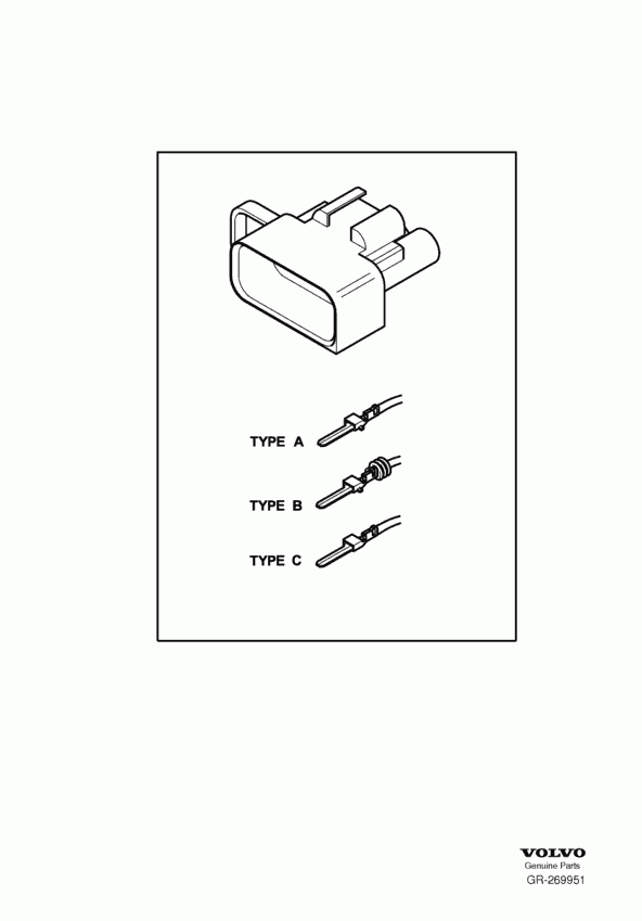 Volvo 3523478 - Генератор autozip.com.ua