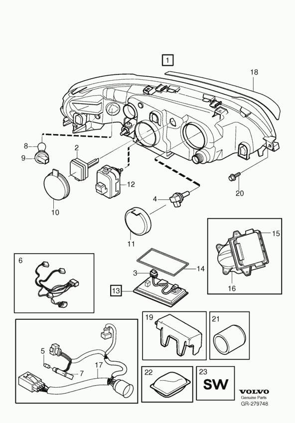 Volvo 989842 - Лампа розжарювання, ліхтар покажчика повороту autozip.com.ua