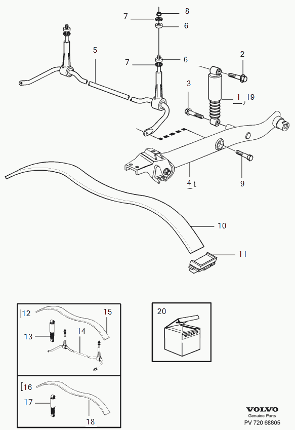 Volvo 272209 - Амортизатор autozip.com.ua