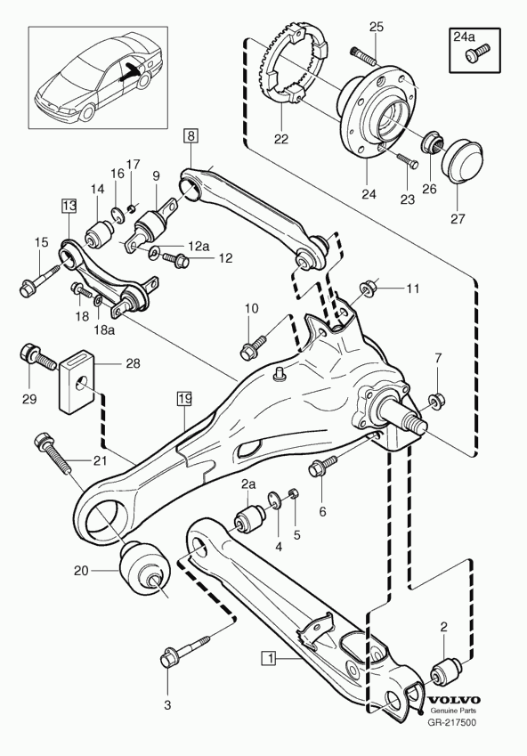 Mitsubishi 30818096 - Важіль незалежної підвіски колеса autozip.com.ua