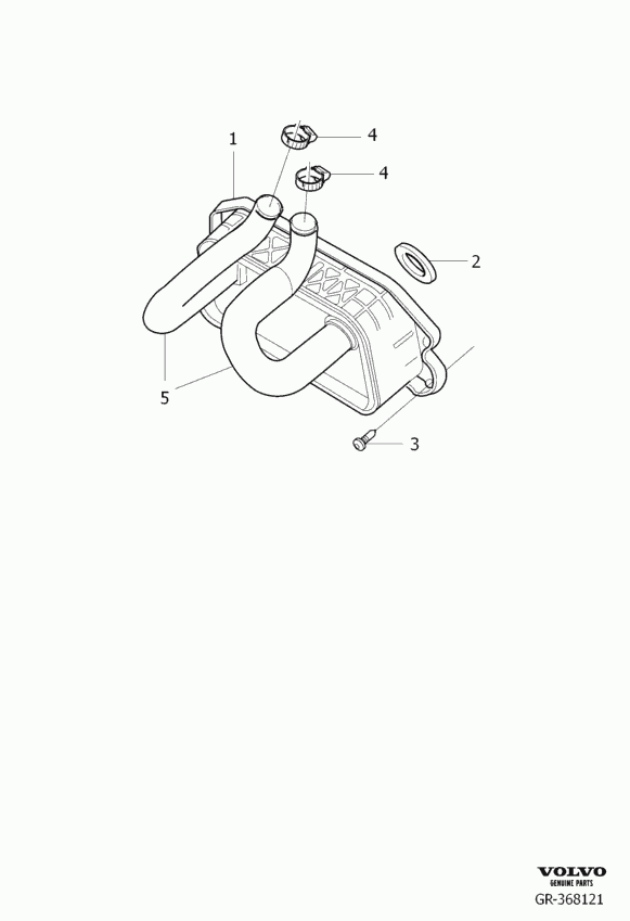 FORD 30774483 - Масляний радіатор, рухове масло autozip.com.ua