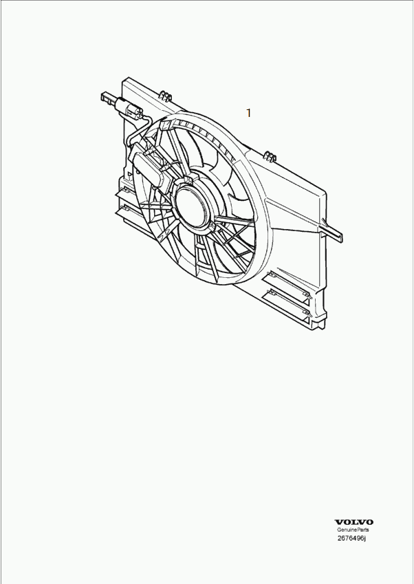 Volvo 31261988 - Вентилятор, охолодження двигуна autozip.com.ua