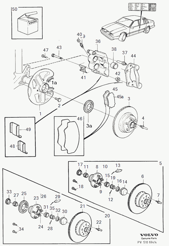 Volvo 1330835 - Гальмівний диск autozip.com.ua