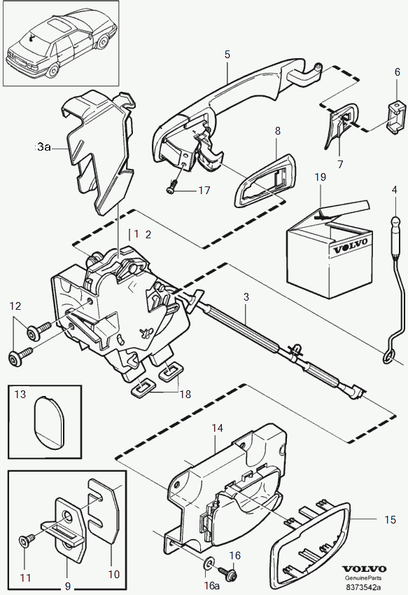 VOLVO 1390159 - Cover washer autozip.com.ua