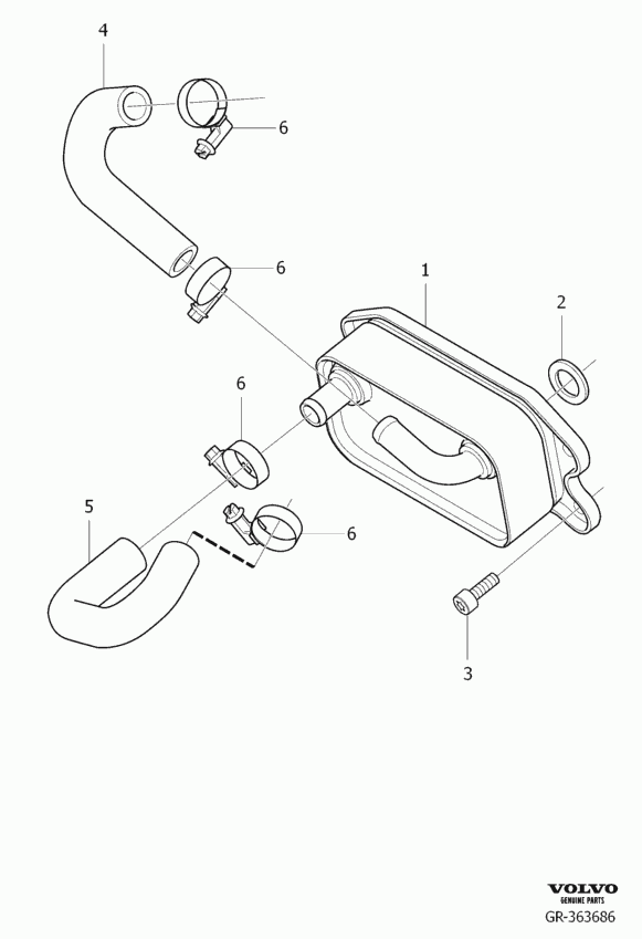 FORD 31201909 - Масляний радіатор, рухове масло autozip.com.ua