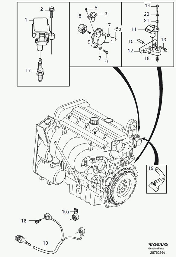 Volvo 8692071 - Свічка запалювання autozip.com.ua