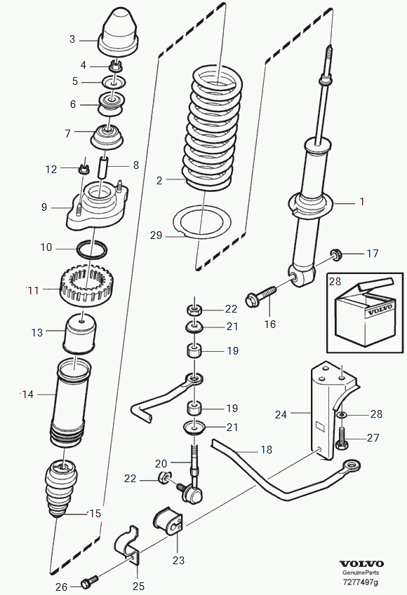 Mitsubishi 30618110 - Амортизатор autozip.com.ua