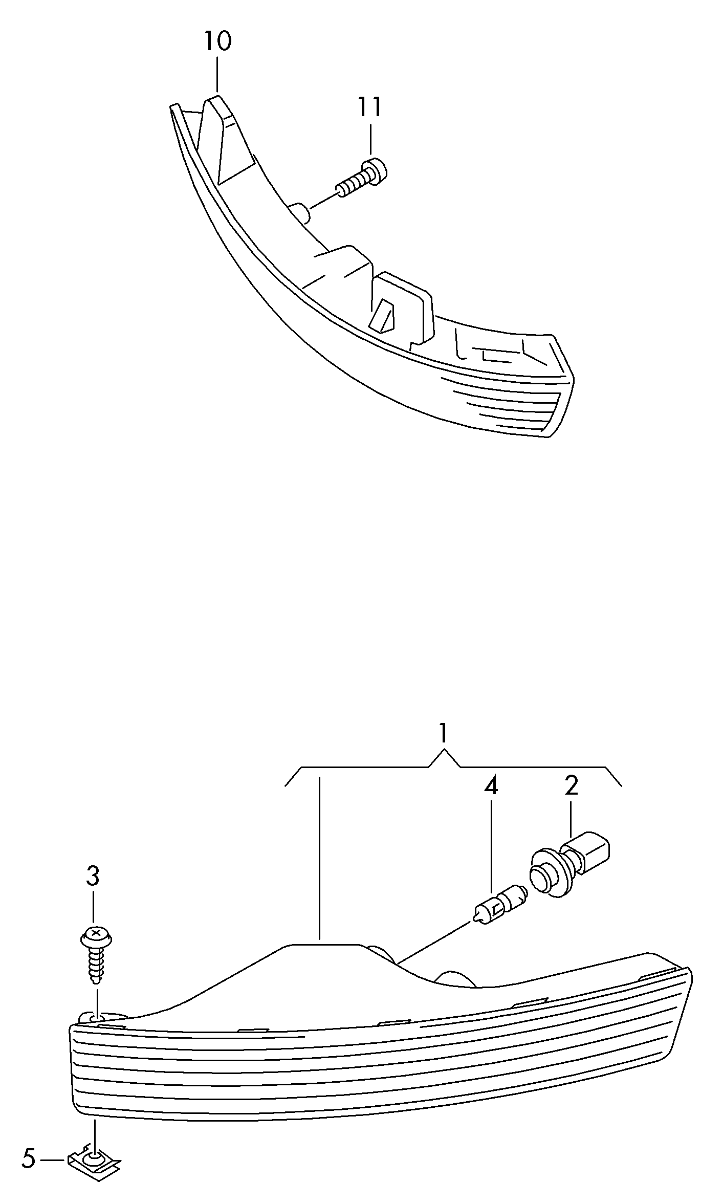 VAG 1K0 949 102 - Зовнішнє дзеркало autozip.com.ua