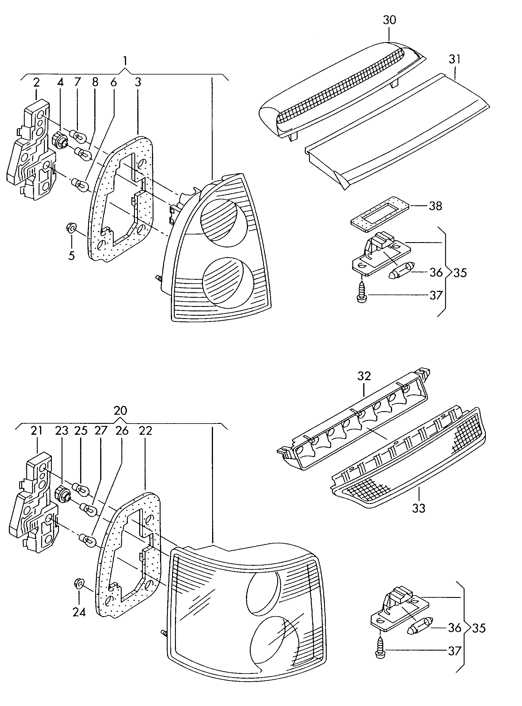 Seat N   102 564 01 - Лампа розжарювання, ліхтар покажчика повороту autozip.com.ua