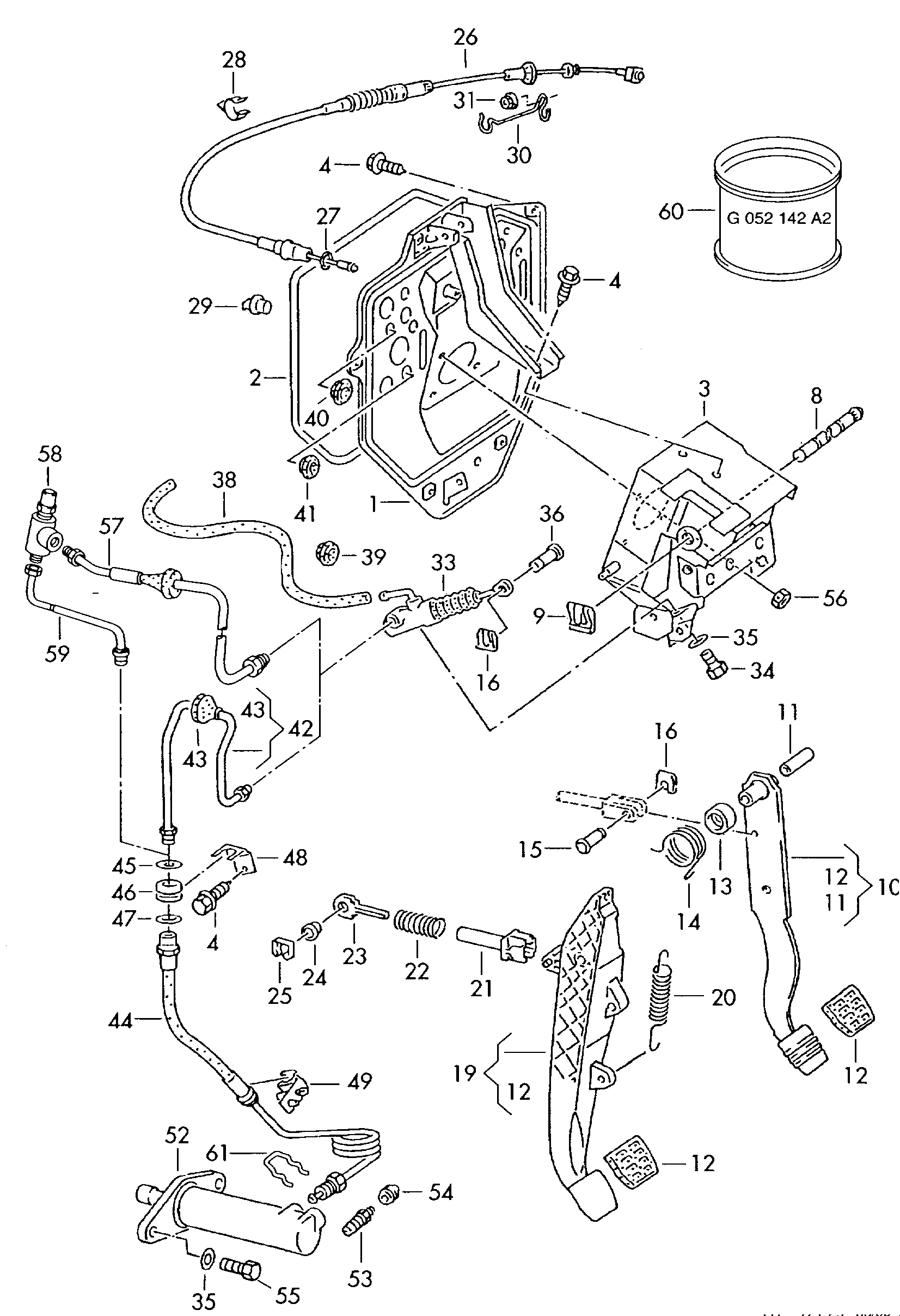 Lotus 7D1721335 - Трос, управління зчепленням autozip.com.ua