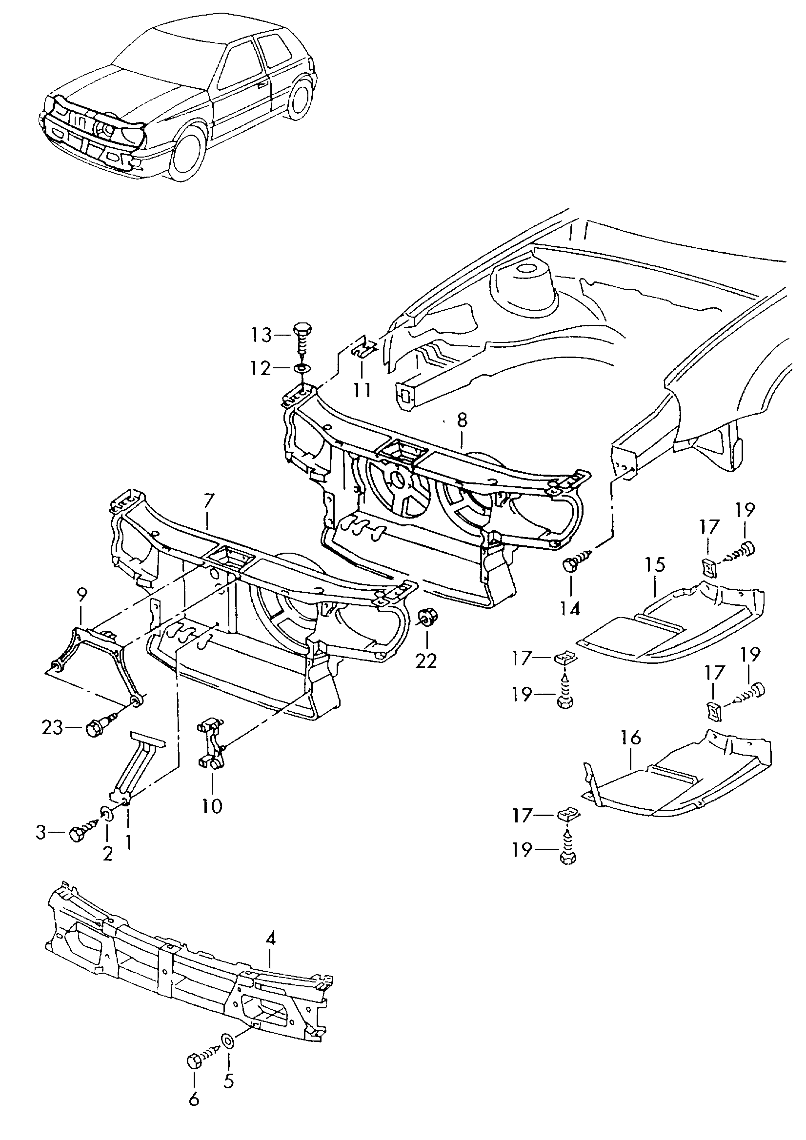 VW 1H6805825B - Обшивка, колісна ніша autozip.com.ua