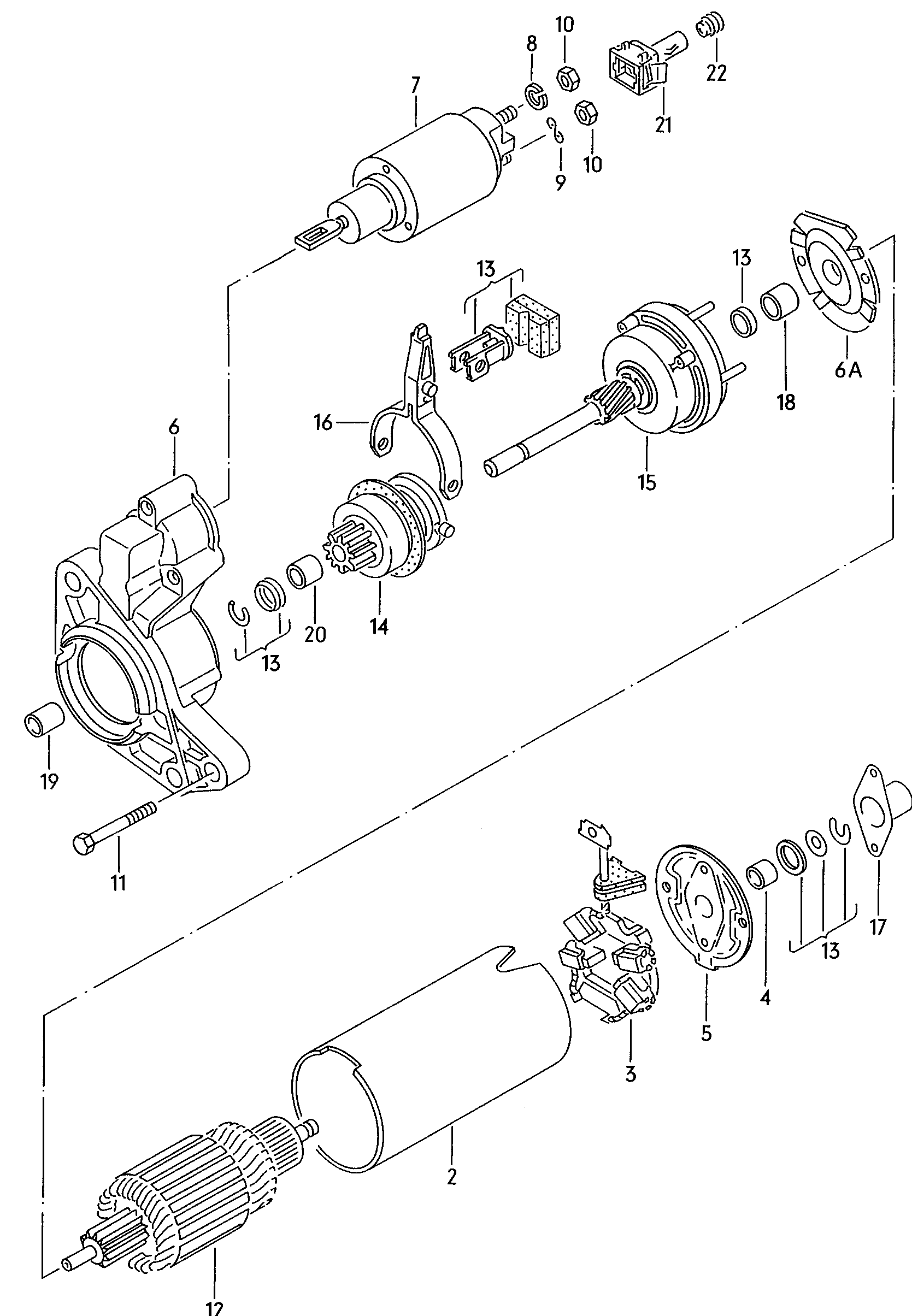 Seat 02A 911 024 E - Провідна шестерня, стартер autozip.com.ua