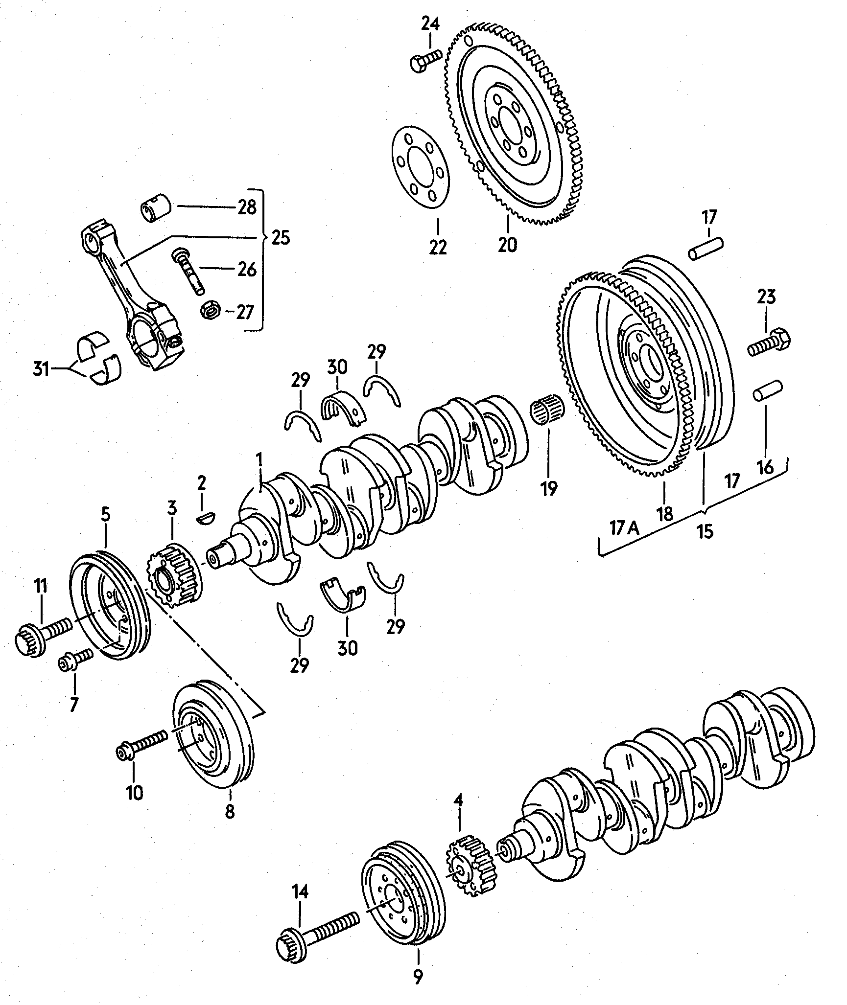 VAG N 903 208 02 - Болт шківа autozip.com.ua