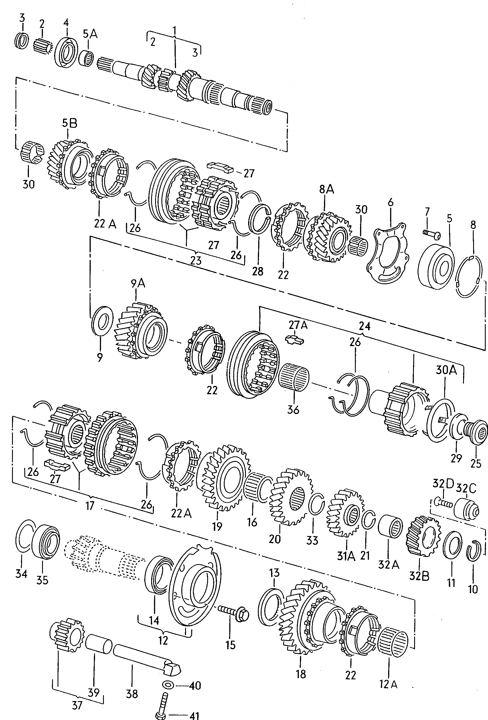 VW 020311206 - support with taper roller bearing autozip.com.ua