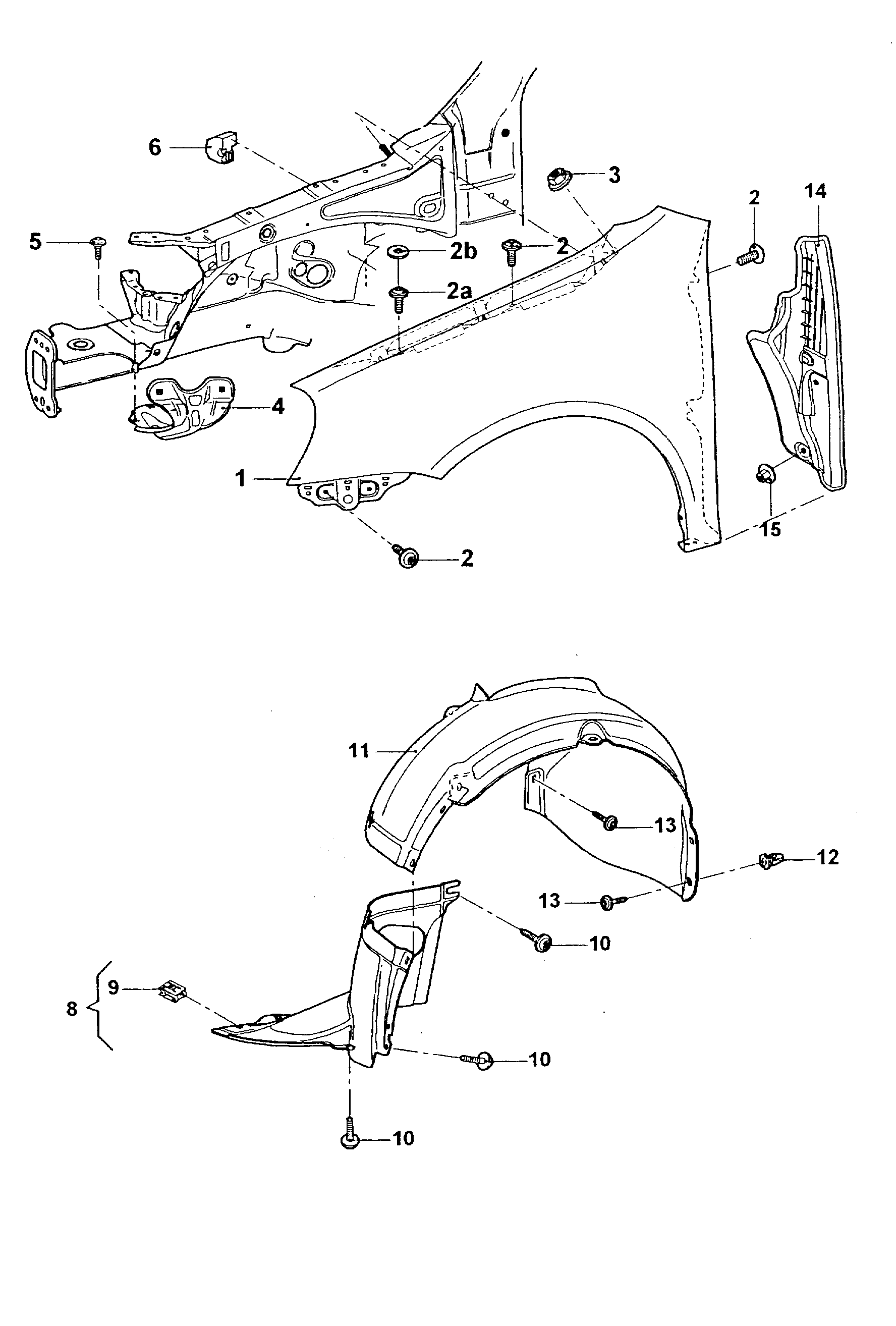 VW 1K5805977 - Обшивка, колісна ніша autozip.com.ua