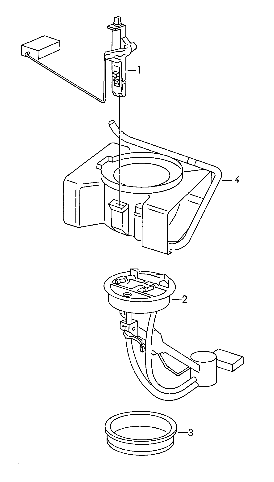 Seat 8E0919673G - Датчик, рівень палива autozip.com.ua