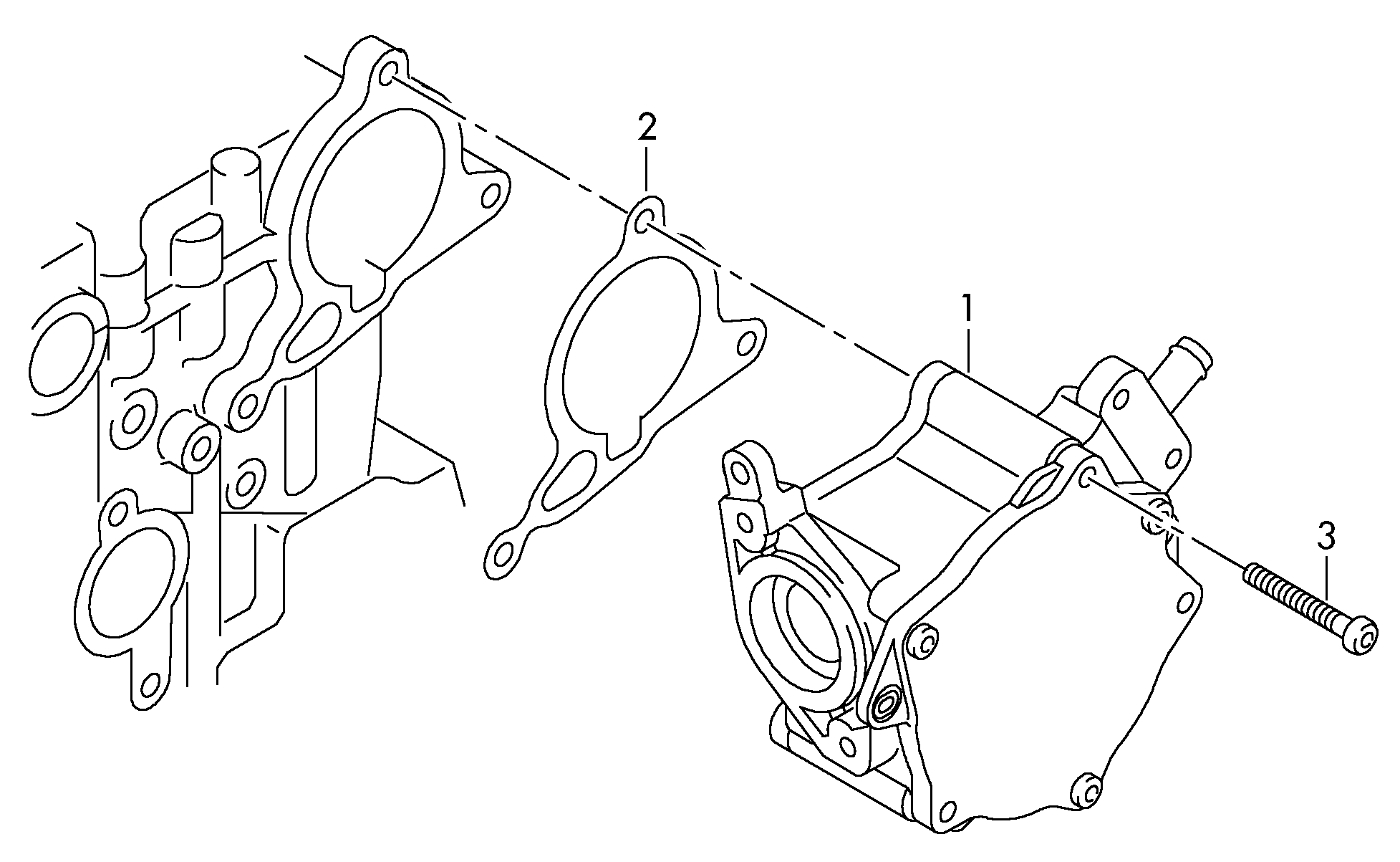 Seat 06J145100P - Вакуумний насос, гальмівна система autozip.com.ua