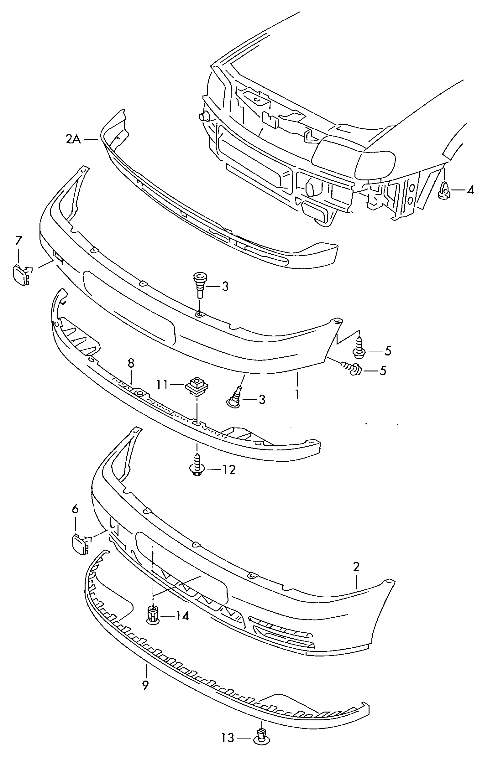 VAG 6N0 805 903 - Спойлер autozip.com.ua