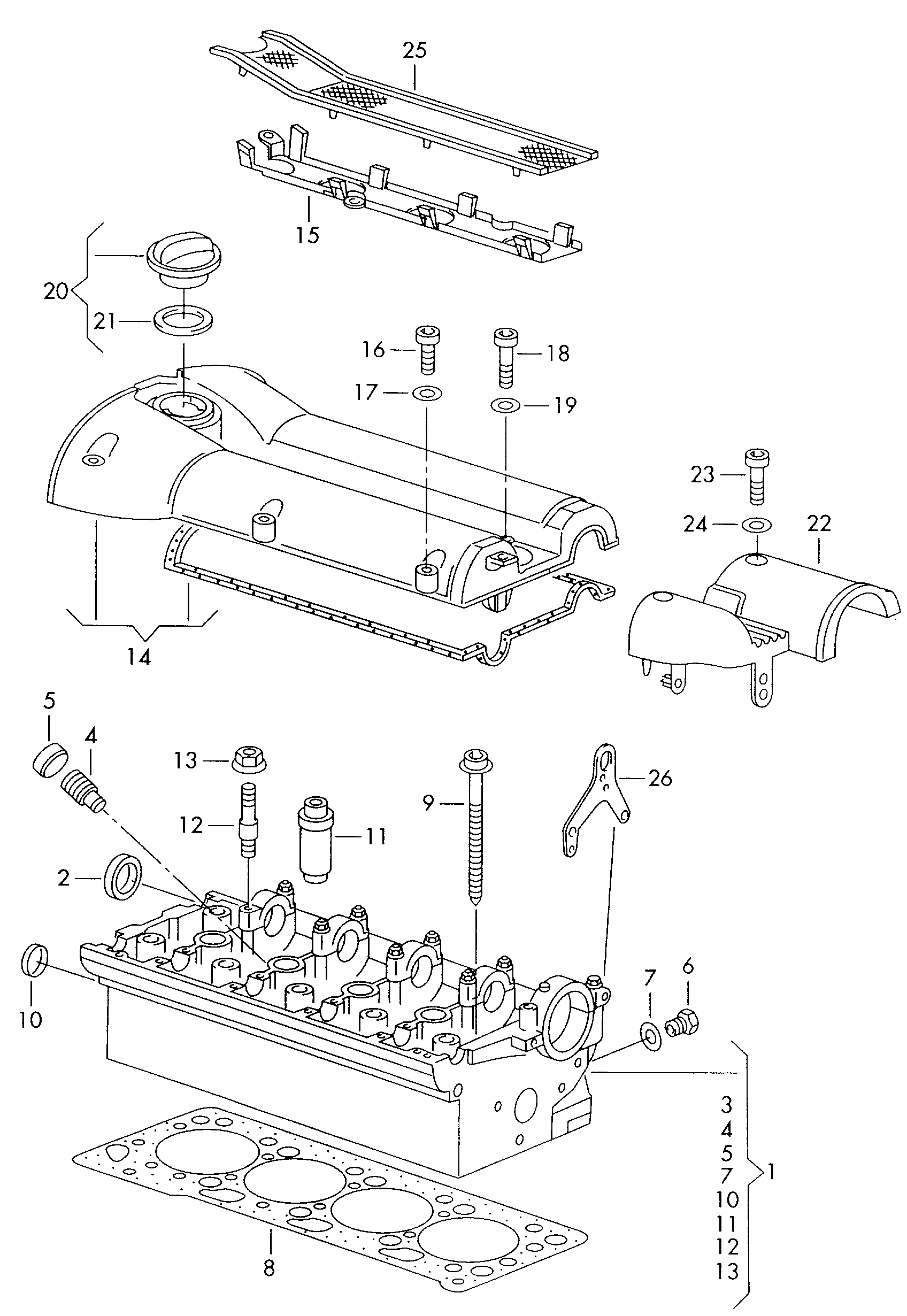 VAG N  0119142 - Пробка антифризу autozip.com.ua