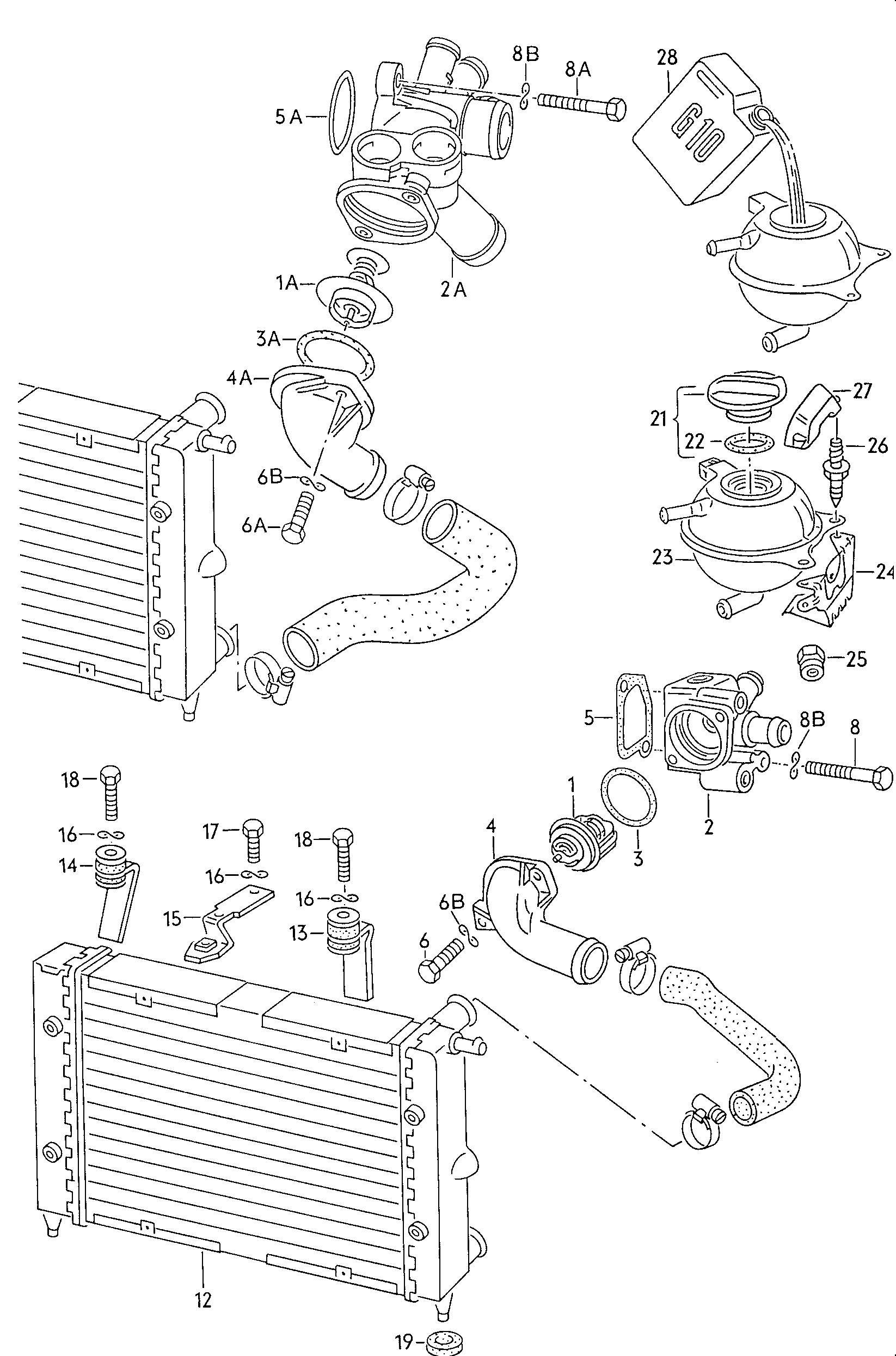 Skoda 171121253CJ - Радіатор, охолодження двигуна autozip.com.ua