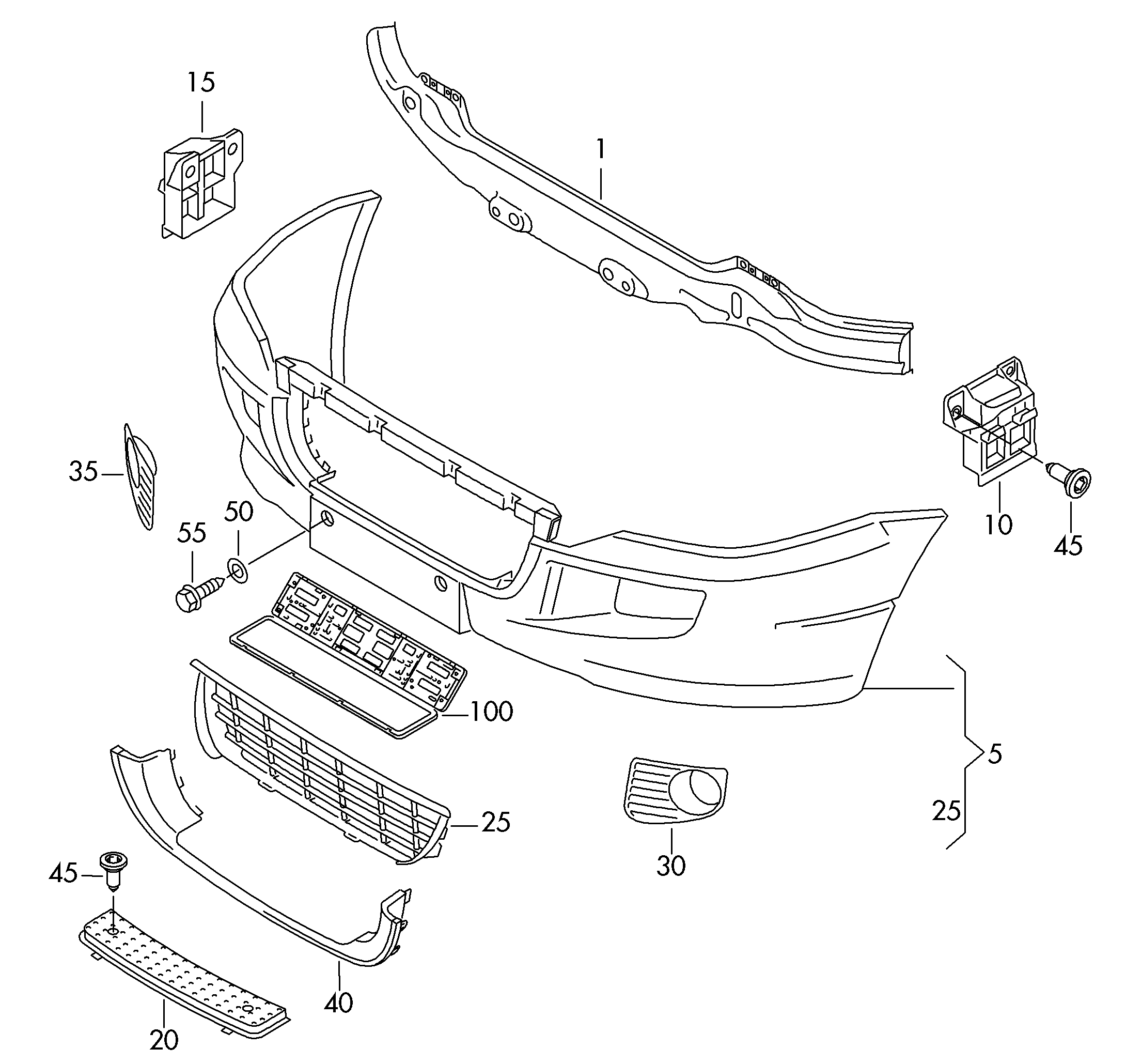 VAG N  10155906 - Комплект ланцюга приводу распредвала autozip.com.ua