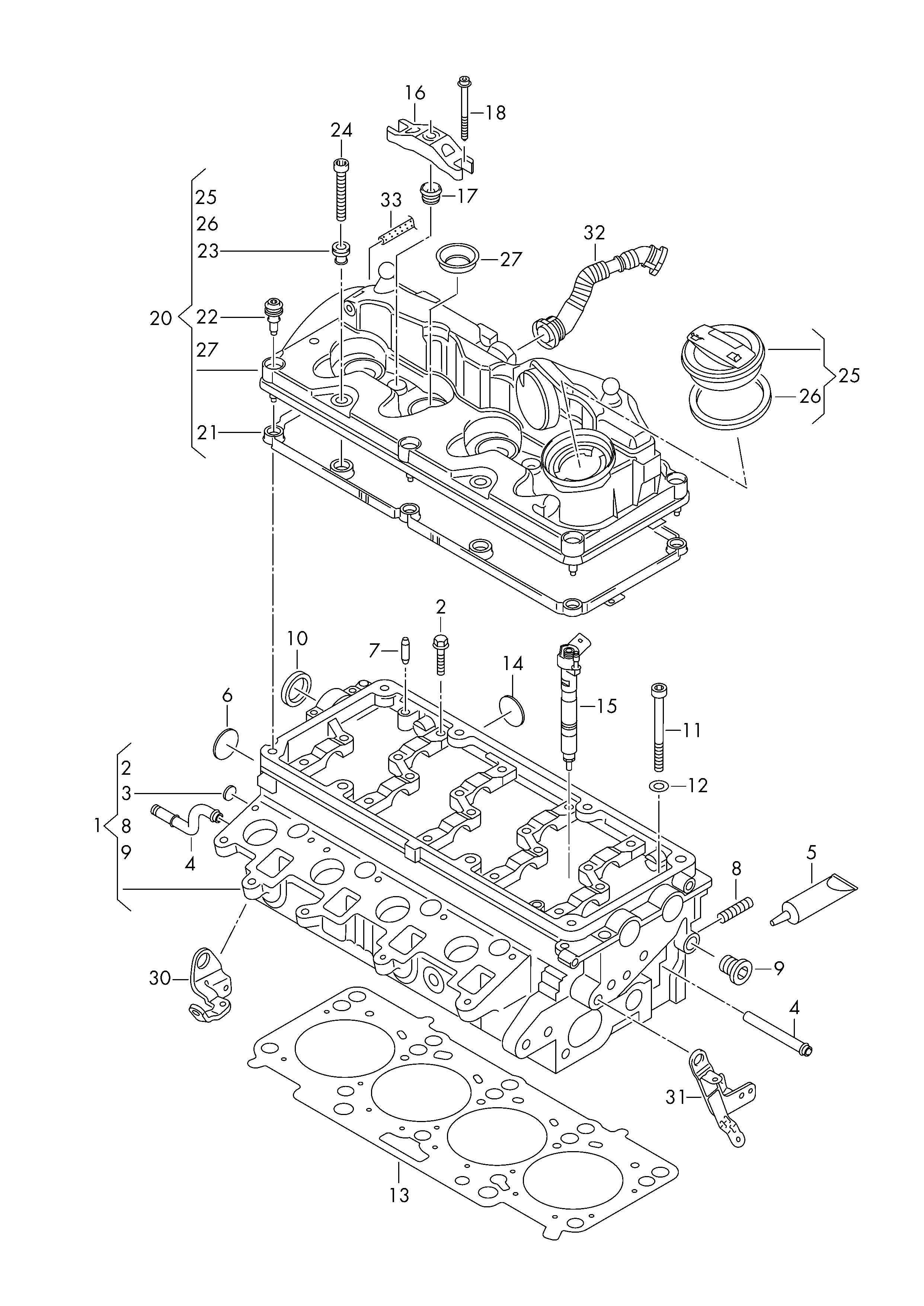 Seat N   044 407 6 - Болт, випускний колектор autozip.com.ua