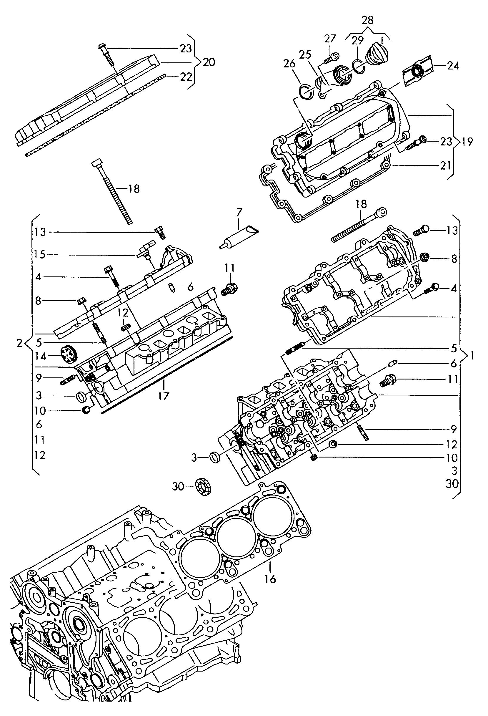 VAG 059103383CM - Прокладка, головка циліндра autozip.com.ua