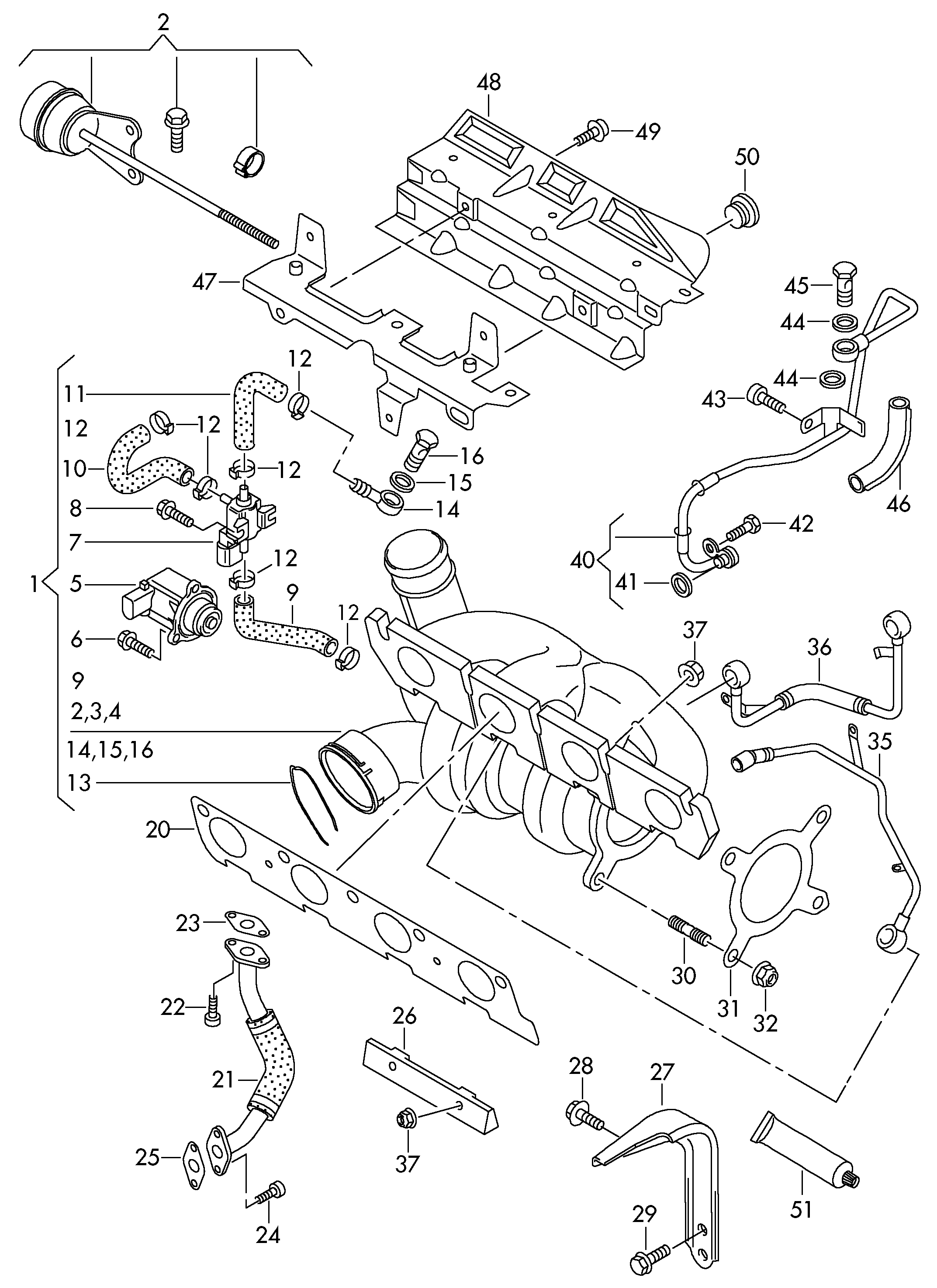 Seat 06J145702C - Компресор, наддув autozip.com.ua