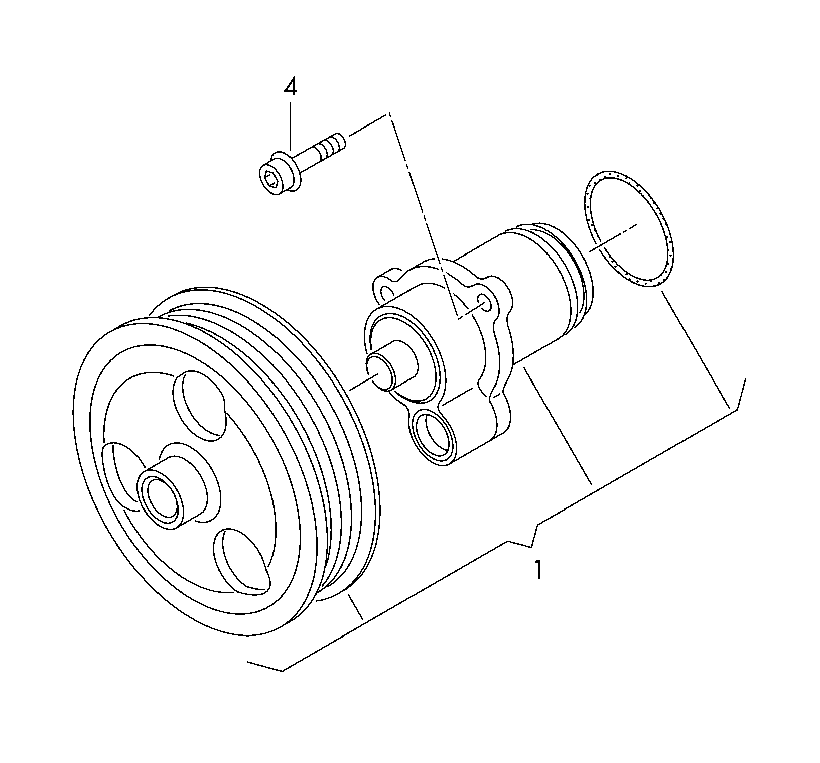 Seat 07K 121 011 B - Водяний насос autozip.com.ua