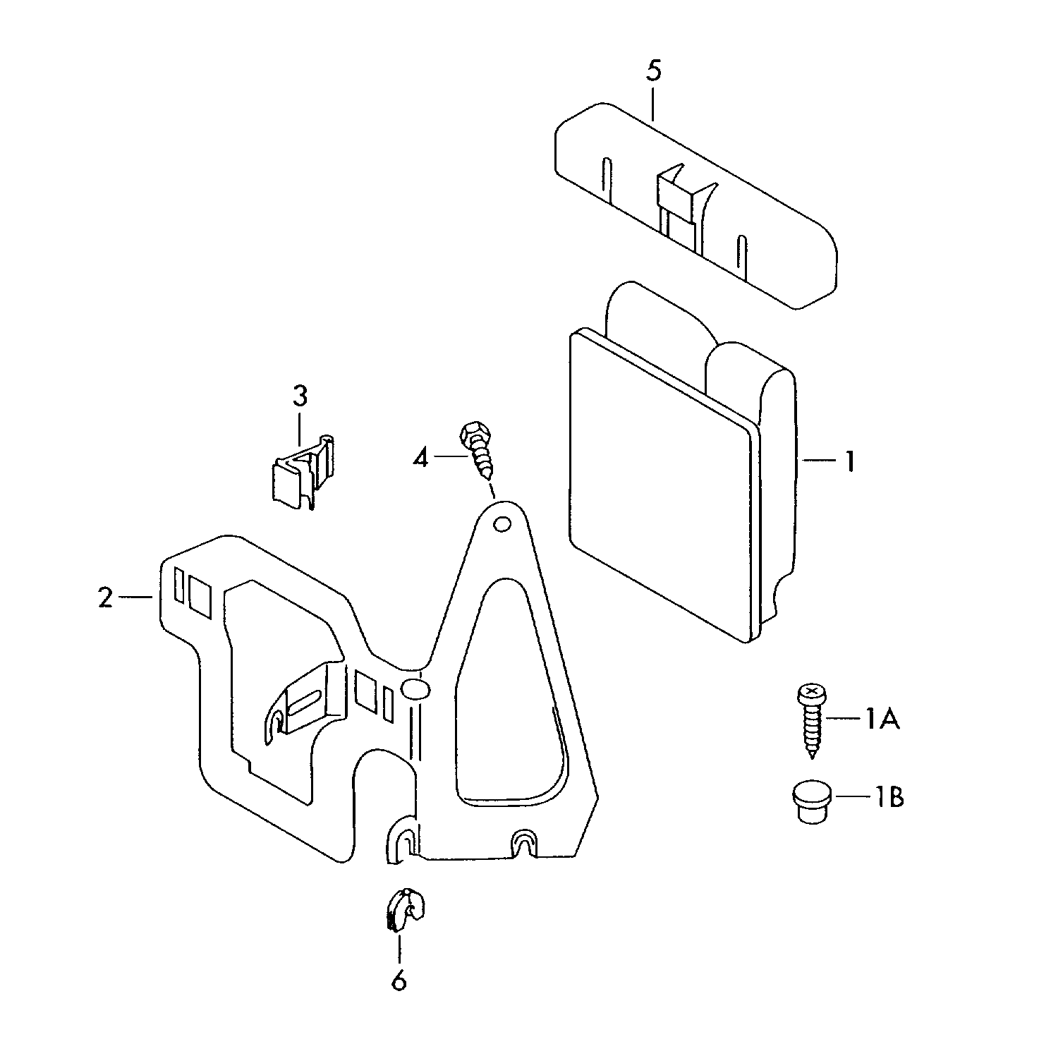 VAG 357868143 - Зажим, молдинг / захисна накладка autozip.com.ua