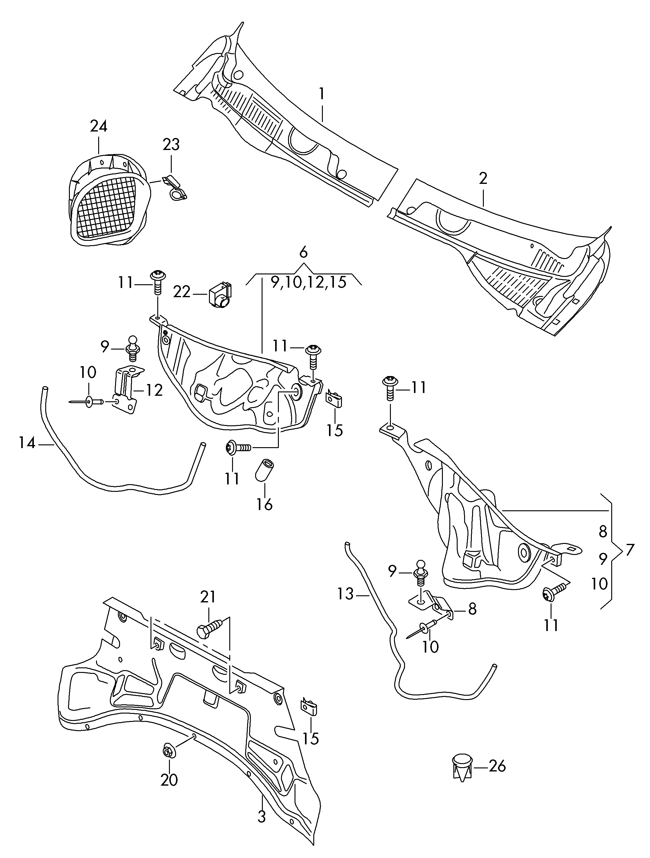 VAG 8K0 907 659 A - Датчик, якість повітря autozip.com.ua