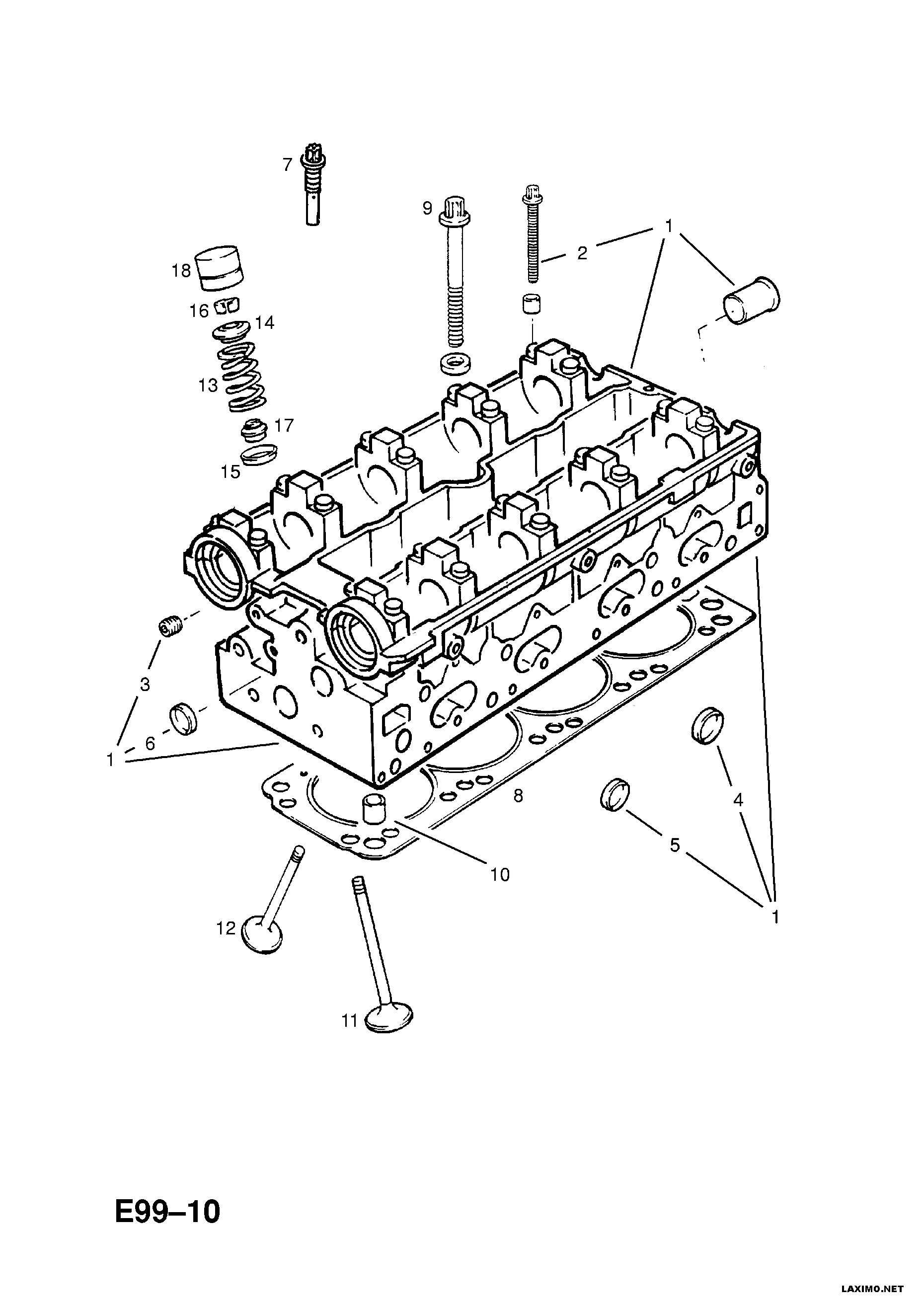 Opel 56 07 427 - Прокладка, головка циліндра autozip.com.ua